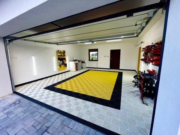 Плитка для гаража - модульна підлога