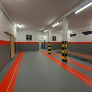 Posadzki dla jednostek OSP i służb mundurowych