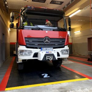 Posadzki dla jednostek OSP i służb mundurowych