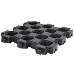 Geokrata kratka modułowa mocna trawnikowa parkingowa 30x30x3,5