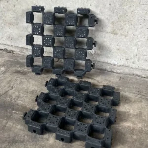 Geokrata kratka modułowa mocna trawnikowa parkingowa 30x30x3,5