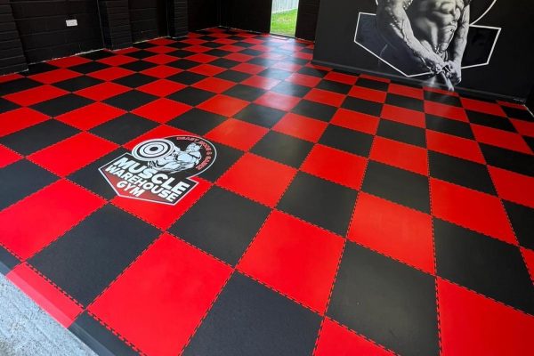 speedfloor modular tiles - garage